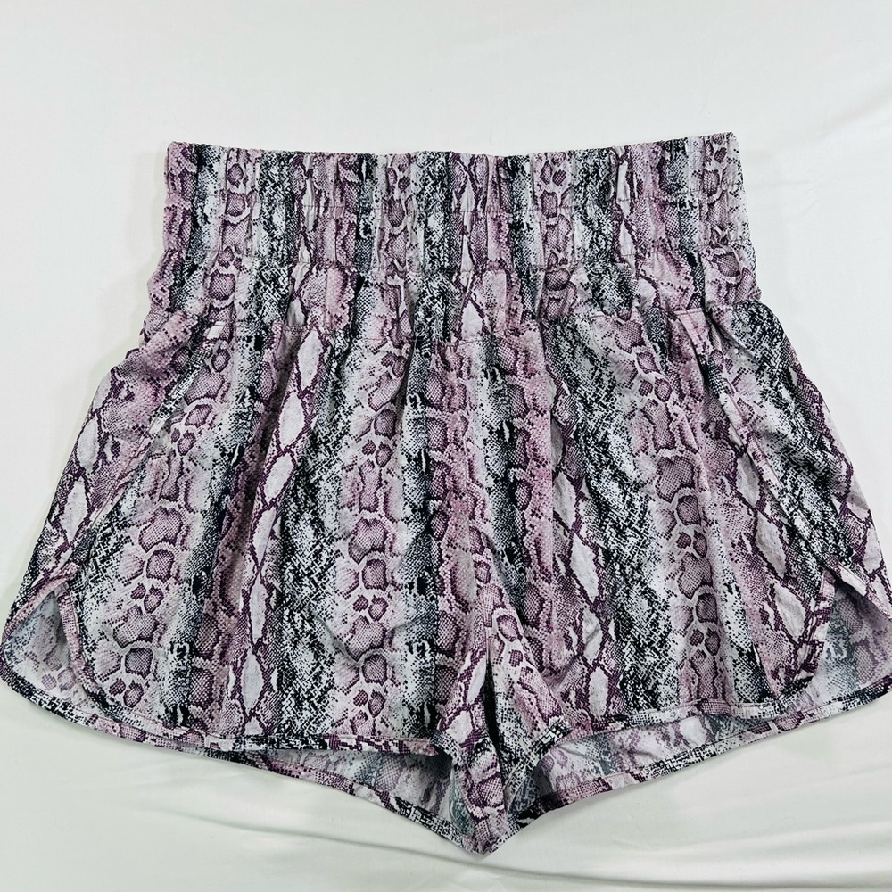 FP Movement by Free People The Way Home Printed Shorts in the "Anaconda Venom"